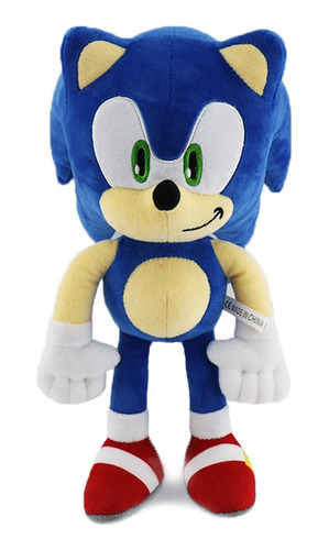 Pelucia Sonic The Hedgehog Boneco 30cm