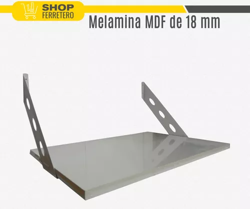 Estante Repisa Microondas Impresora Melamina Mensula 60x40