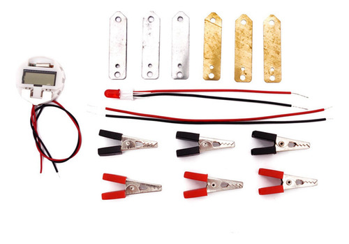 4 Kit De Experimentos Científicos Con Batería De Frutas,