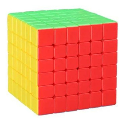 Imagen 8 de 10 de Cubo Magico Rubik Moyu Meilong 6x6x6 Rapido Profesional