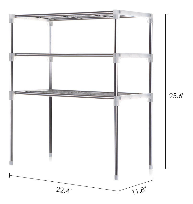 Estante De Almacenamiento De Cocina Multifuncional De 3 Nive | Mercado