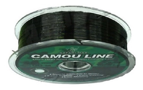 Tanza Camou Line Original 0.35mm X 100m Japonesa Safari Max