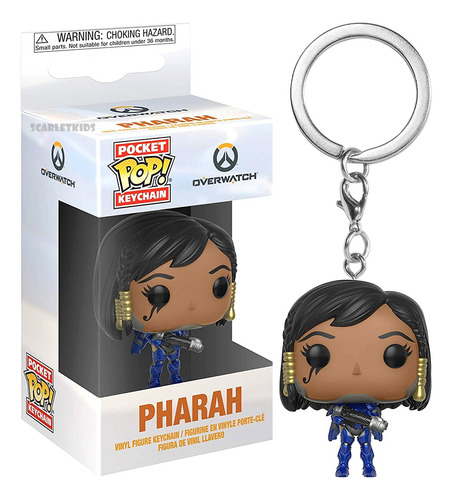 Llavero Overwatch Pharah Funko Pop Original Funko Keychain