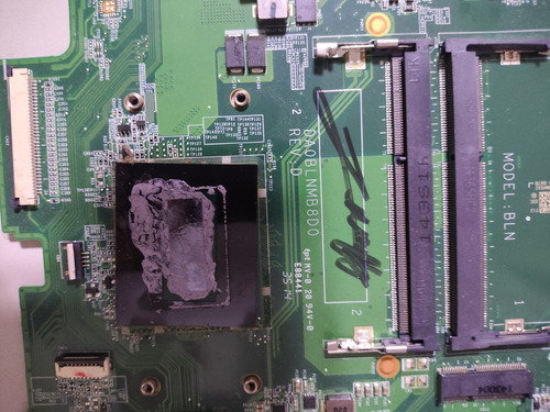 Motherboard Da0blnmb0d0 Toshiba Satellite S55t Verde Musgo (Usado)