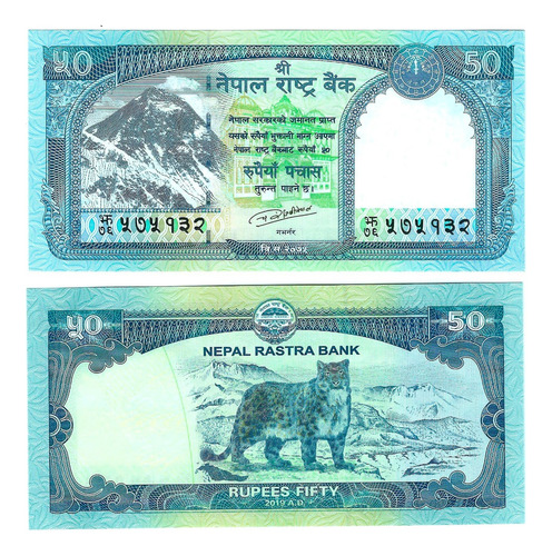 Nepal - Billete 50 Rupias 2019 - Unc