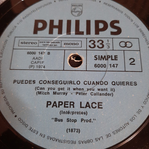 Simple Paper Lace Philips C17