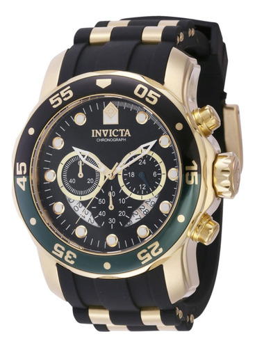 Reloj Para Hombres Invicta Pro Diver 44522 Oro Negro