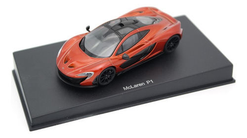 Miniatura Mclaren P1 Volcano Orange - Autoart Escala 1/43