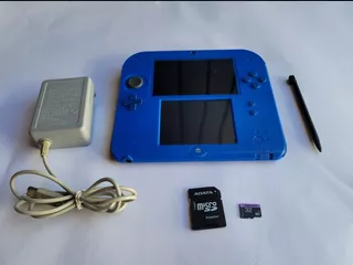 Nintendo 2ds Azul Con Juegos