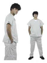 Comprar Conjunto Medico. Pantalón Y Casaca Blanco Uniformes