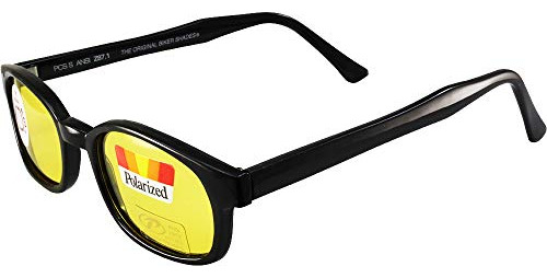 Gafas De Sol De La Costa Pacífica - Marco Negro 1egus