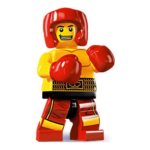 Minifigura Boxeadora Lego Series 5