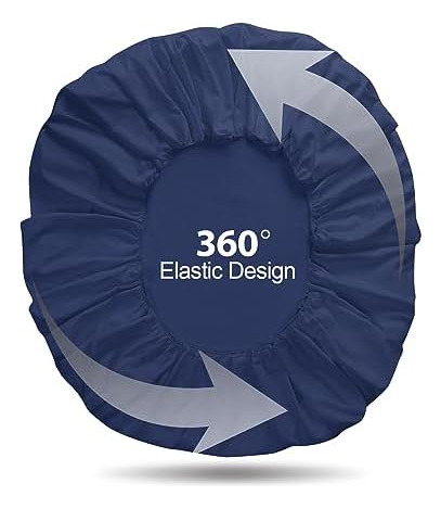 Sábana Bajera Ajustable 100% Algodón Egipcio, Tamaño Complet