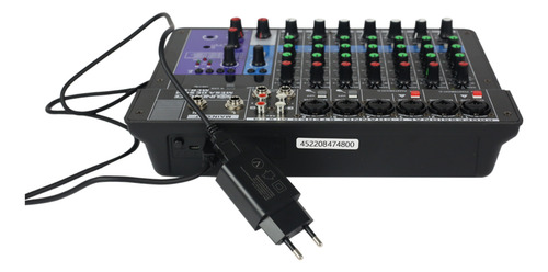 Mesa De Som Compacta 8 Canais Soundvoice Mc8-bt