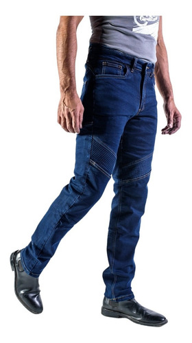 Pantalón Motociclista Kevlar Black Label Biker Stelvio