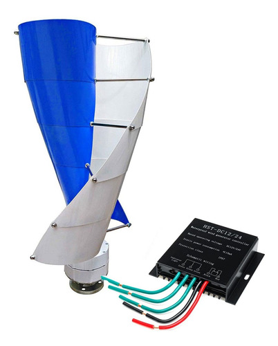 Generador Viento Hoja Fibra Horizontal Para Hogar Molino