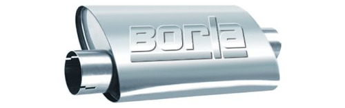 Borla 40659 Universal Turbo Center/offset Silenciador