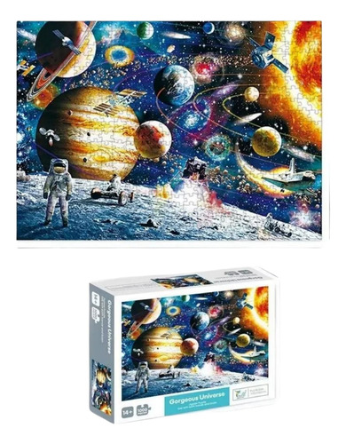 Rompecabezas 1000 Piezas Space Traveler Puzzle Juegos 75cm