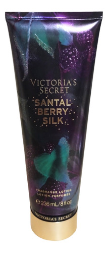 Creme corporal com fragrância de amora Santal Berry Silk Victoria's Secret