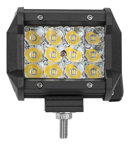 Faro Auxiliar Barra 12 Led 36w Cuadrado Off-road Calidad