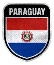 Comprar Parche 7,5cm Fshd Emblema Bandera Paraguay Modelo 01 Emblema Bandera Paraguay Modelo 01