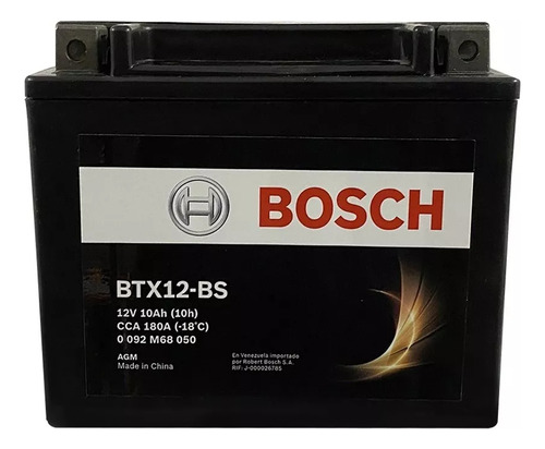 Bateria Bosch Kawasaki  Versy 650