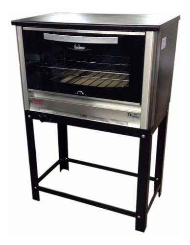 Horno Pizzero Fornax Trattoria 6 Moldes Termostato Y Visor