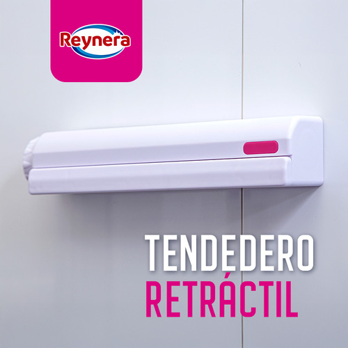Kit Tendedero + Escoba Dual + Recogedor Con Peineta Reynera