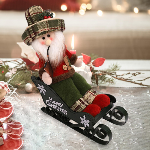 Estatua Navideña, Adorno De Mesa, Accesorios Papá Noel