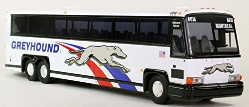Autobús Modelo Corgi Mci Greyhound Nuevo En Caja 1:50