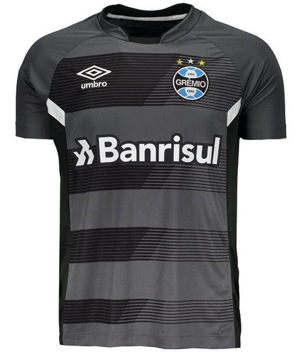 Camisa Umbro Grêmio Treino 2017 Grafite