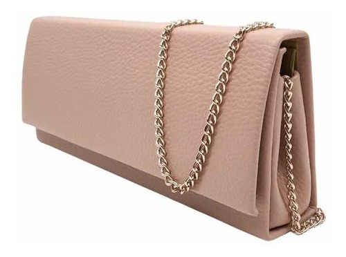 Bolsa Carteira De Mão Clutch Madrinha Casamento Formatura Cor Nude/ros