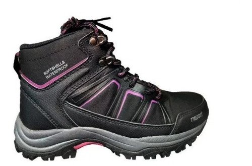 Botas Trekking Hiking Nexxt Mujer Tame Pro Softshell Imperm