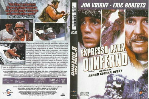 Dvd Lacrado Expresso Para O Inferno Jon Voight Eric Roberts