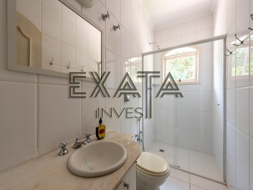 Imagem 21 de 30 de Condomínio Chácara Polaris, Em T: De 8.200,00m²,1.246,11m², Hall De Entrada, Lavabo, Living Para Vários Ambs. Lareira, Home Theater, 5 Dormitórios Sendo 3 Suítes. - Ca00924 - 70749246