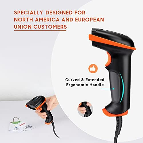 Tera Escáner De Código De Barras Usb 1d 2d Qr Actualizado Co