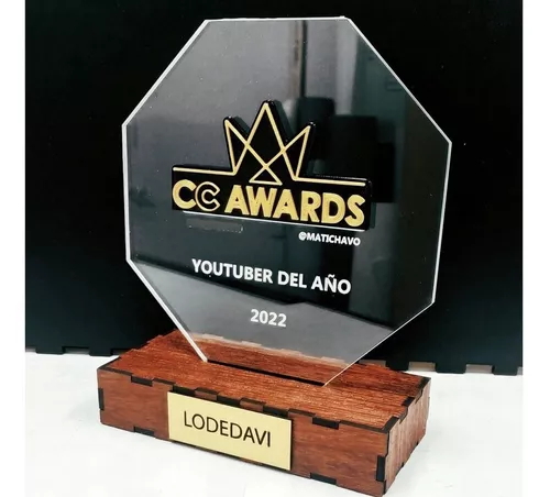 Recuerdo Souvenir Trofeo Personalizado Acrilico