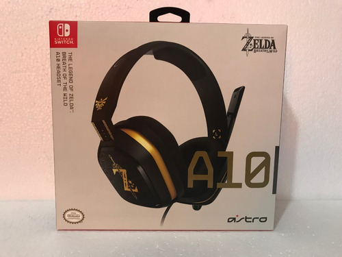 Audifono A10 Headset Astro Zelda Breath Wild Nintendo Switch Mercado Libre