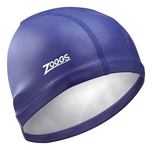 Gorra Natación Zoggs Nylon Spandex Pu Poliuretano Color Navy