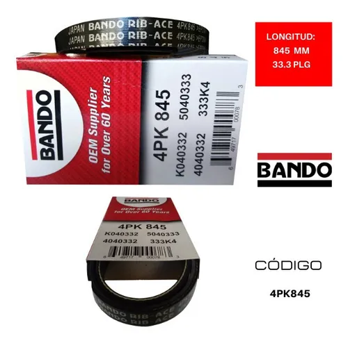 comprar Correa Aire Acond Compatible Hyundai Accent 1.5l 1996-2002