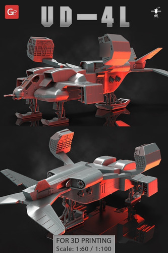 Alien - Avp Ud-4l Cheyenne Dropship G (no Es La Figura )