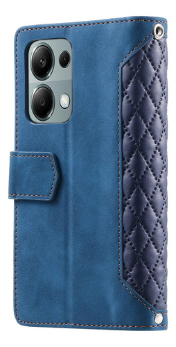 Funda Estilo Libro De Piel Sjk Con Cierre De Cremallera
