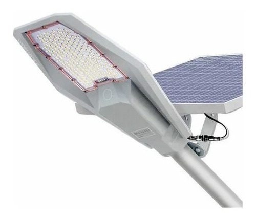 Lámpara Led Solar 400w Alumbrado Público + Brazo Soporte