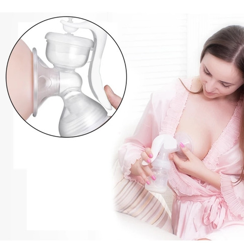 Imagen 3 de 4 de Extractor De Leche Manual Boca Ancha Compatible Con Avent