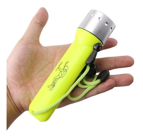 Linterna Impermeable Para Buceo Subacuática Led Camping