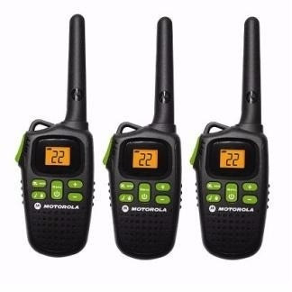 Radio Motorola Talkabout Md200tpr Pack 3 Aparatos Hasta 32km