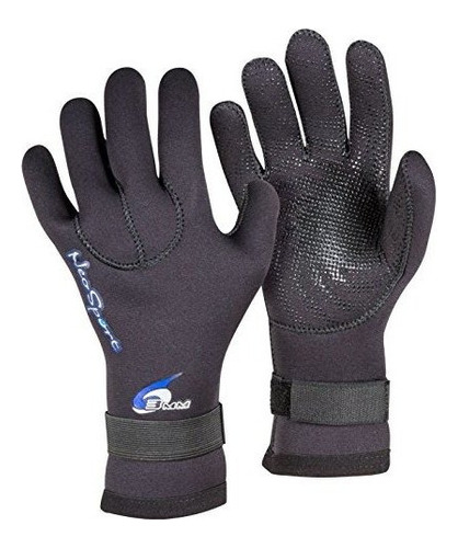 Neo Deporte - Guantes De Neopreno De 5 Dedos Con Banda Elast