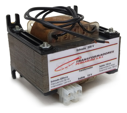 Transformador 220vca 12vca 3amp 36va Trafoper