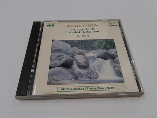 Préludes Op. 32, Rachmaninov - Cd 1991 Alemania Nm Naxos