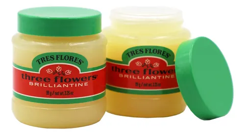 Tres Flores Brillantina: Cabello Manejable Con Brillo